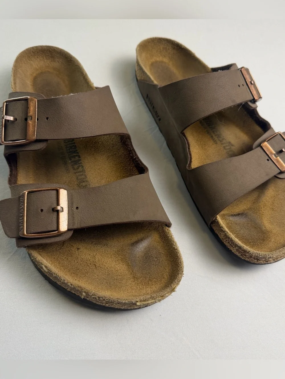 Birkenstock Arizona Mocha Slide Sandals Men's 10 / EU 43